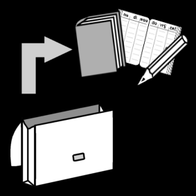 empty the briefcase